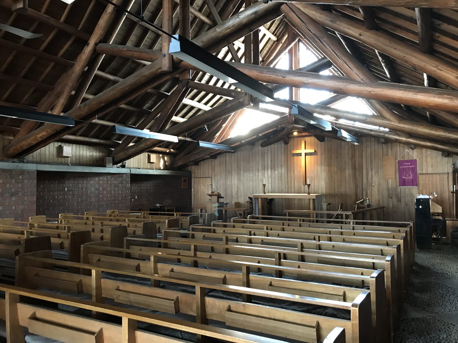 建築めぐり北海道編_札幌聖ミカエル教会② Studio Hishiki
